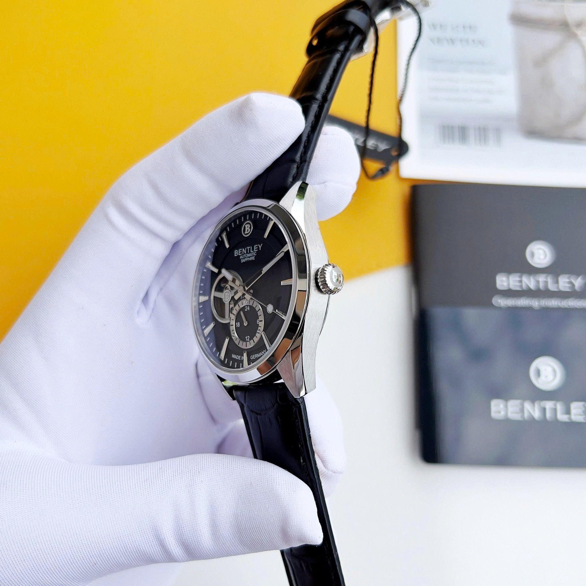 ĐỒNG HỒ NAM BENTLEY BL1831-25MWBB AUTOMATIC