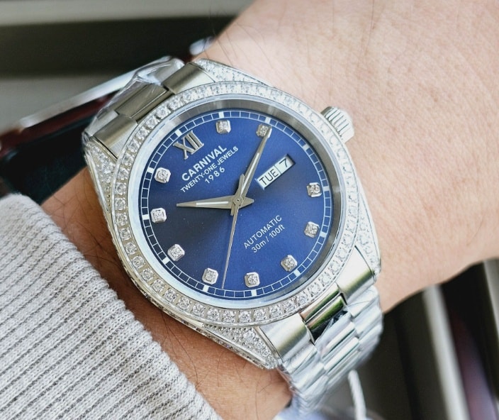 CARNIVAL BLUE AUTOMATIC 8907G-VT-X