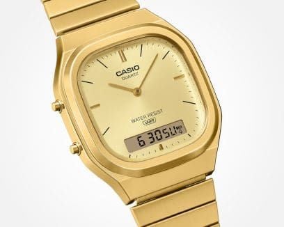ĐỒNG HỒ UNISEX CASIO QUARTZ AQ-240EG-9ADF