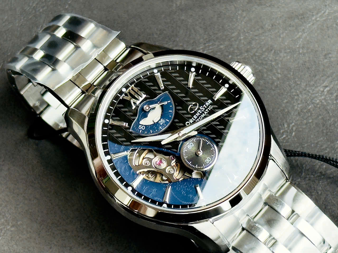 ĐỒNG HỒ NAM ORIENT STAR CONTEMPORARY LAYERED SKELETON AUTOMATIC RE-AV0B03B00B