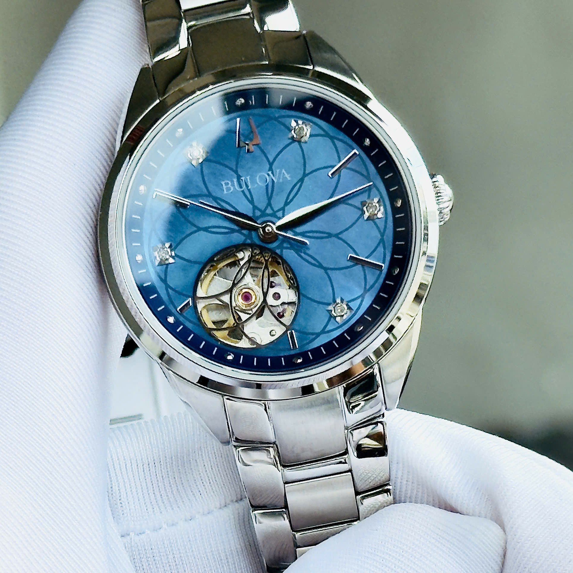 ĐỒNG HỒ NỮ BULOVA  AUTOMATIC 96P191