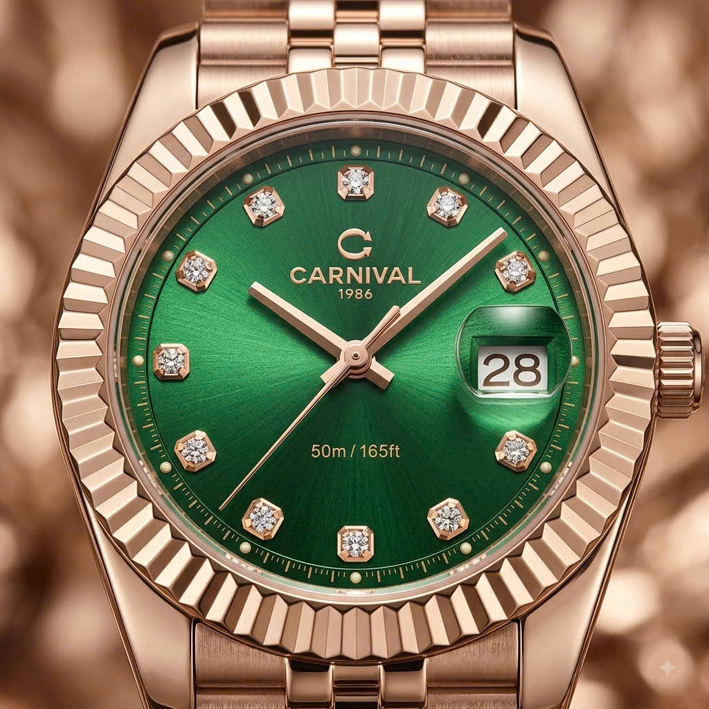 ĐỒNG HỒ NỮ CARNIVAL QUARTZ 8250L-VH-XL