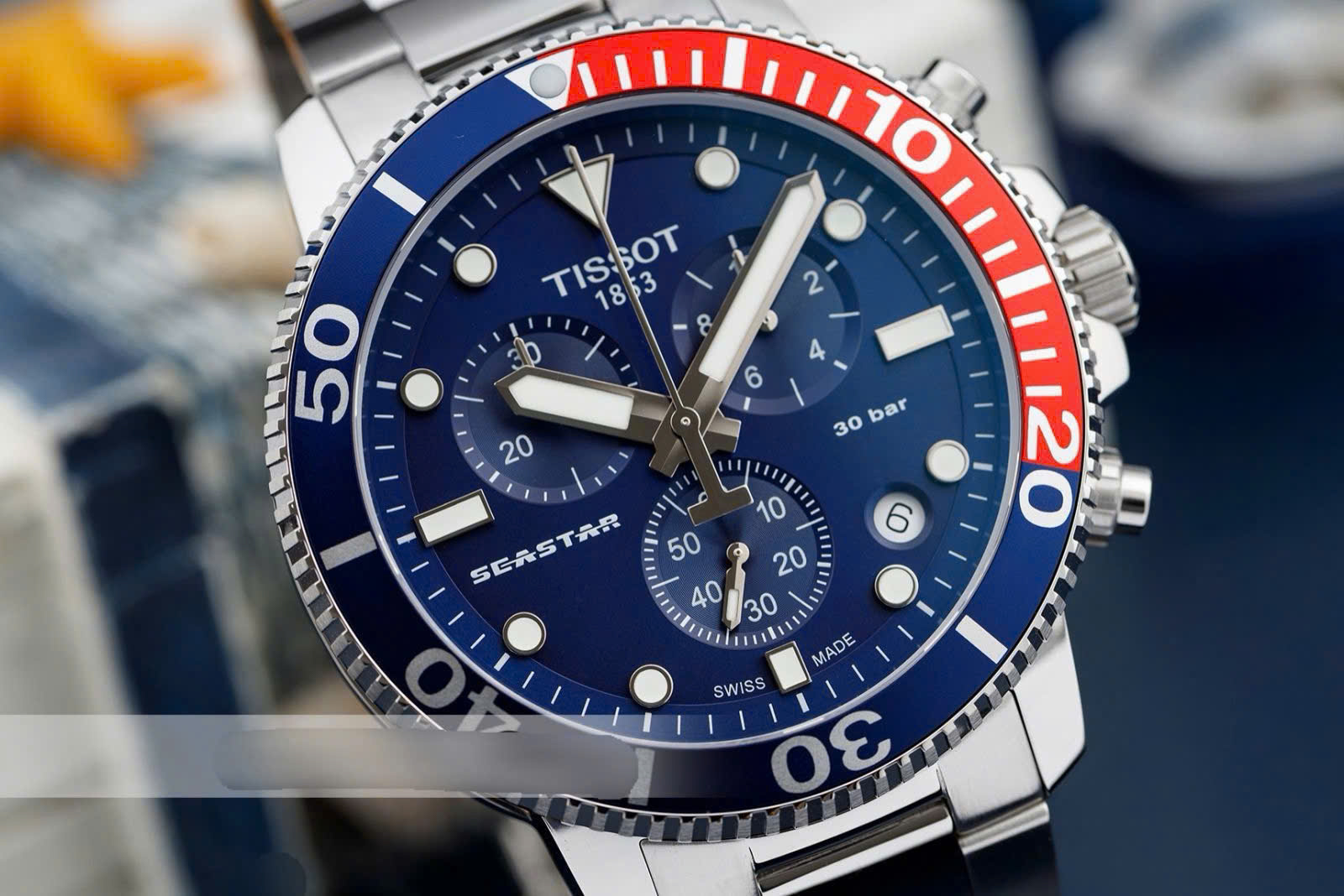 ĐỒNG HỒ NAM TISSOT SEASTAR AUOTMATIC T120.417.11.041.03