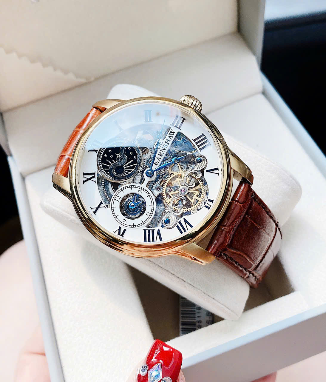 ĐỒNG HỒ NAM THOMAS EARNSHAW AUTOMATIC LONGITUDE ES-8006-06