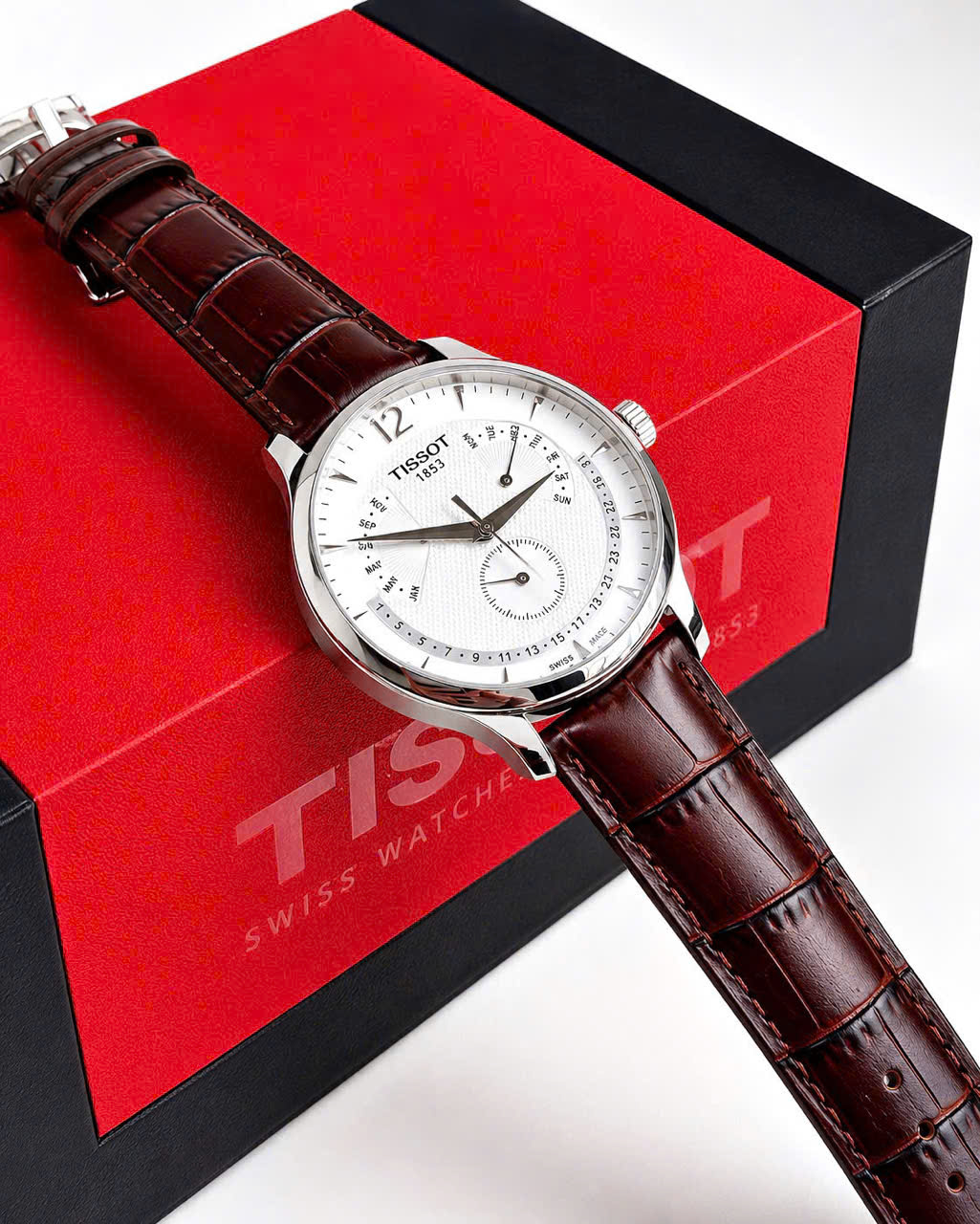 ĐỒNG HỒ NAM TISSOT T-CLASSIC TRADITION PERPETUAL CALENDAR T063.637.16.037.00