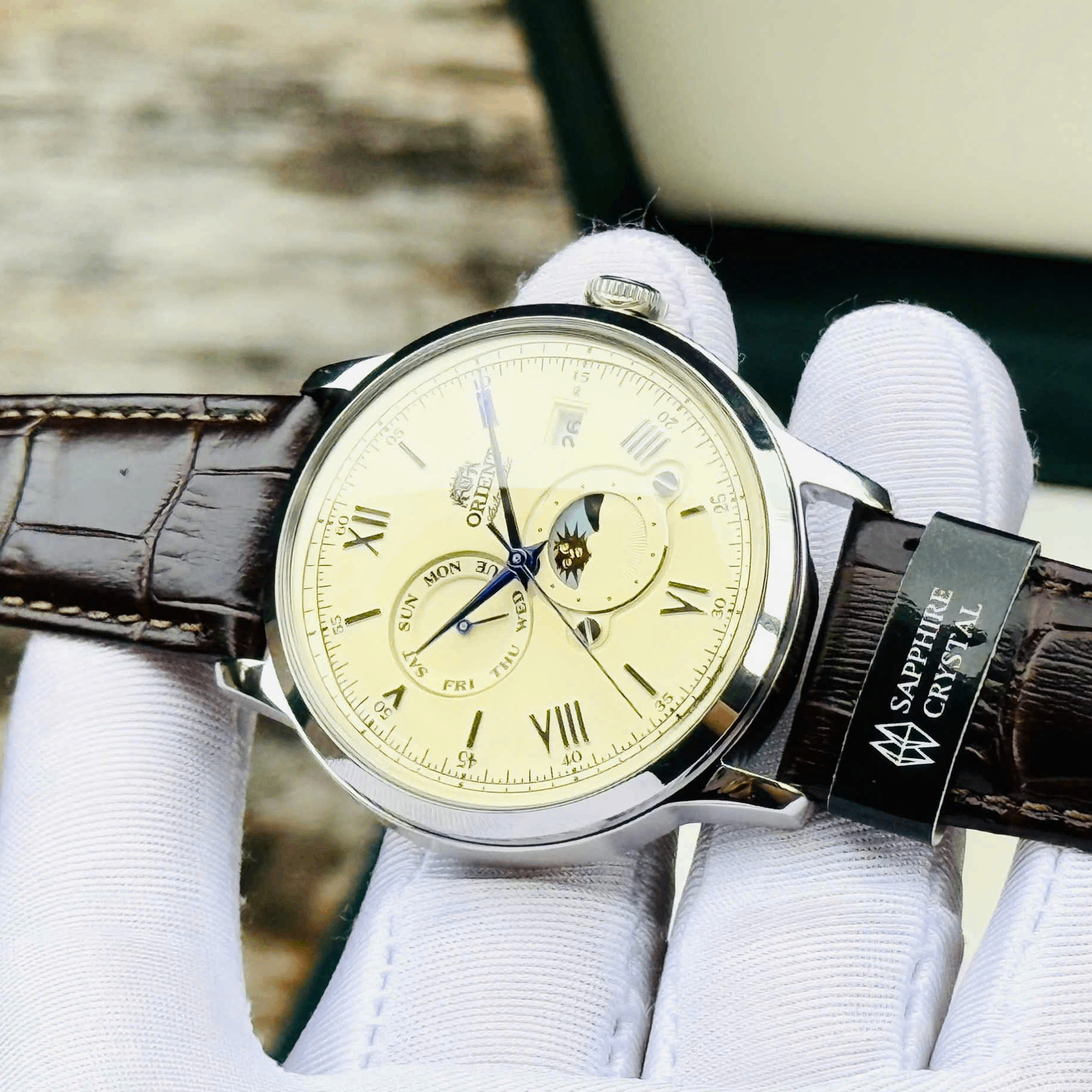 Đồng hồ Orient Sun and Moon Gen 7 Classic RA-AK0803Y30B