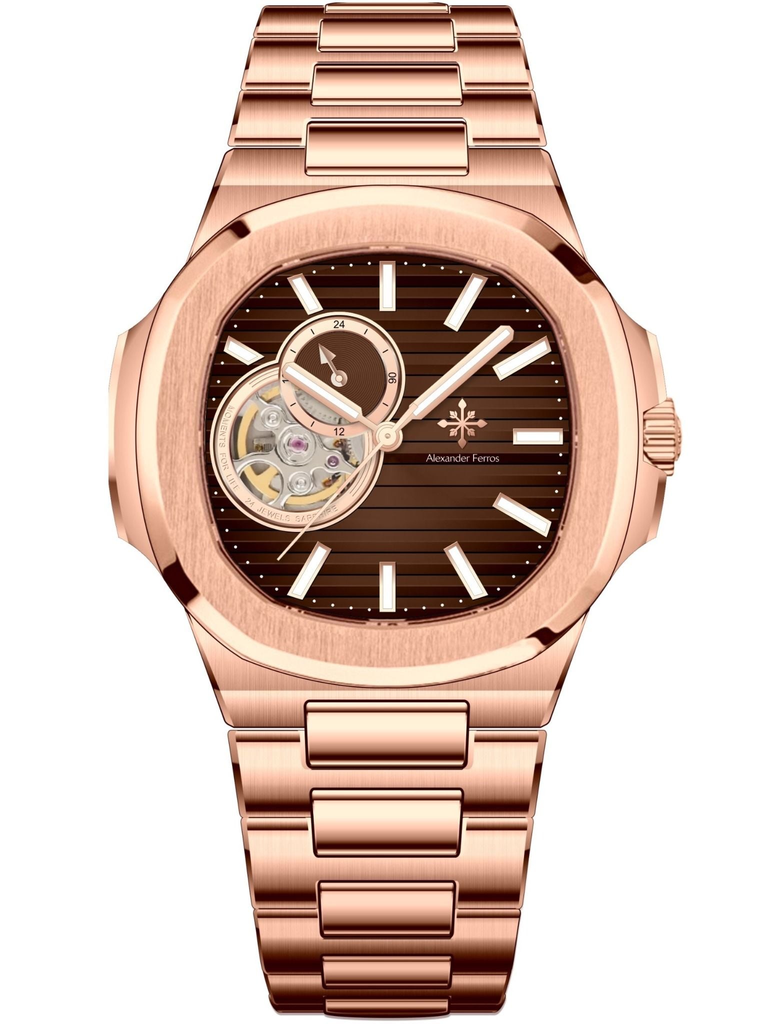 ĐỒNG HỒ ALEXANDER FERROS AUTOMATIC 6012R/08