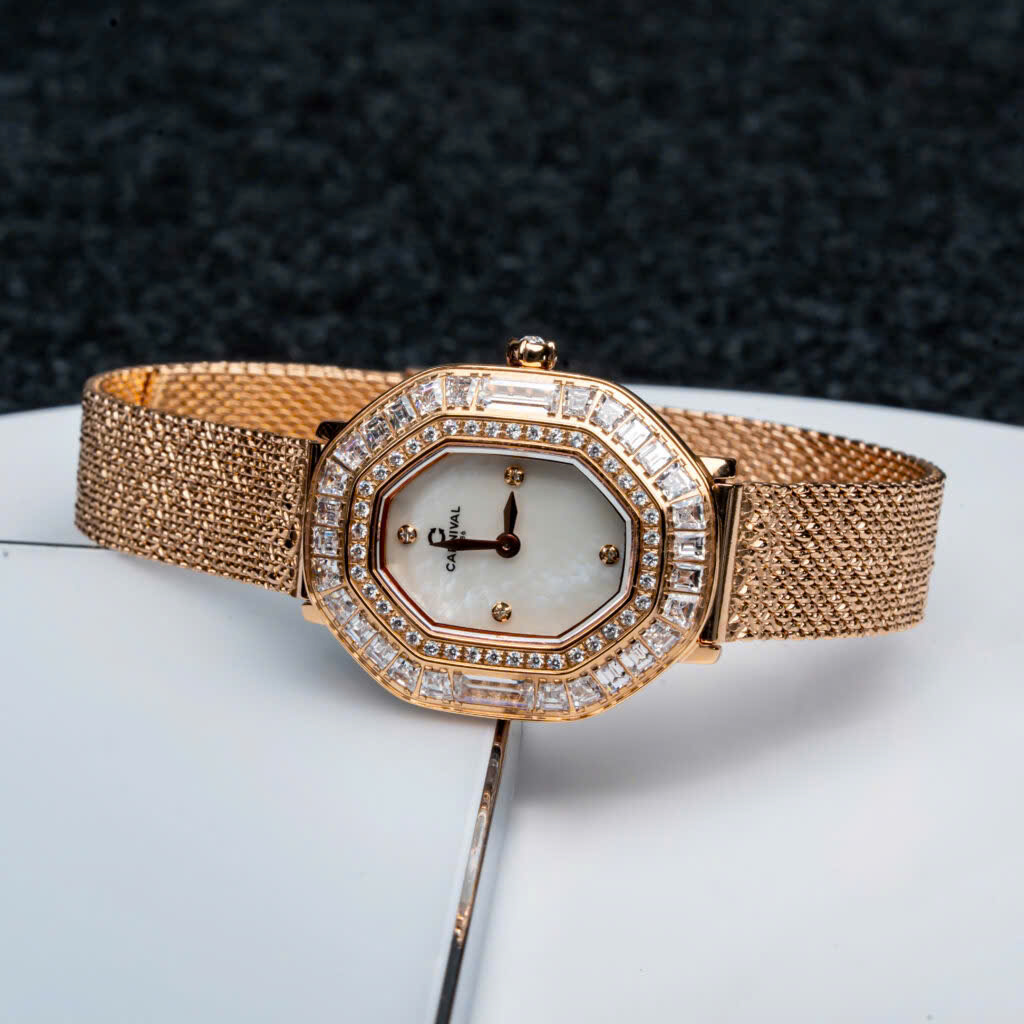 ĐỒNG HỒ NỮ CARNIVAL QUARTZ 8237L-VH-TK