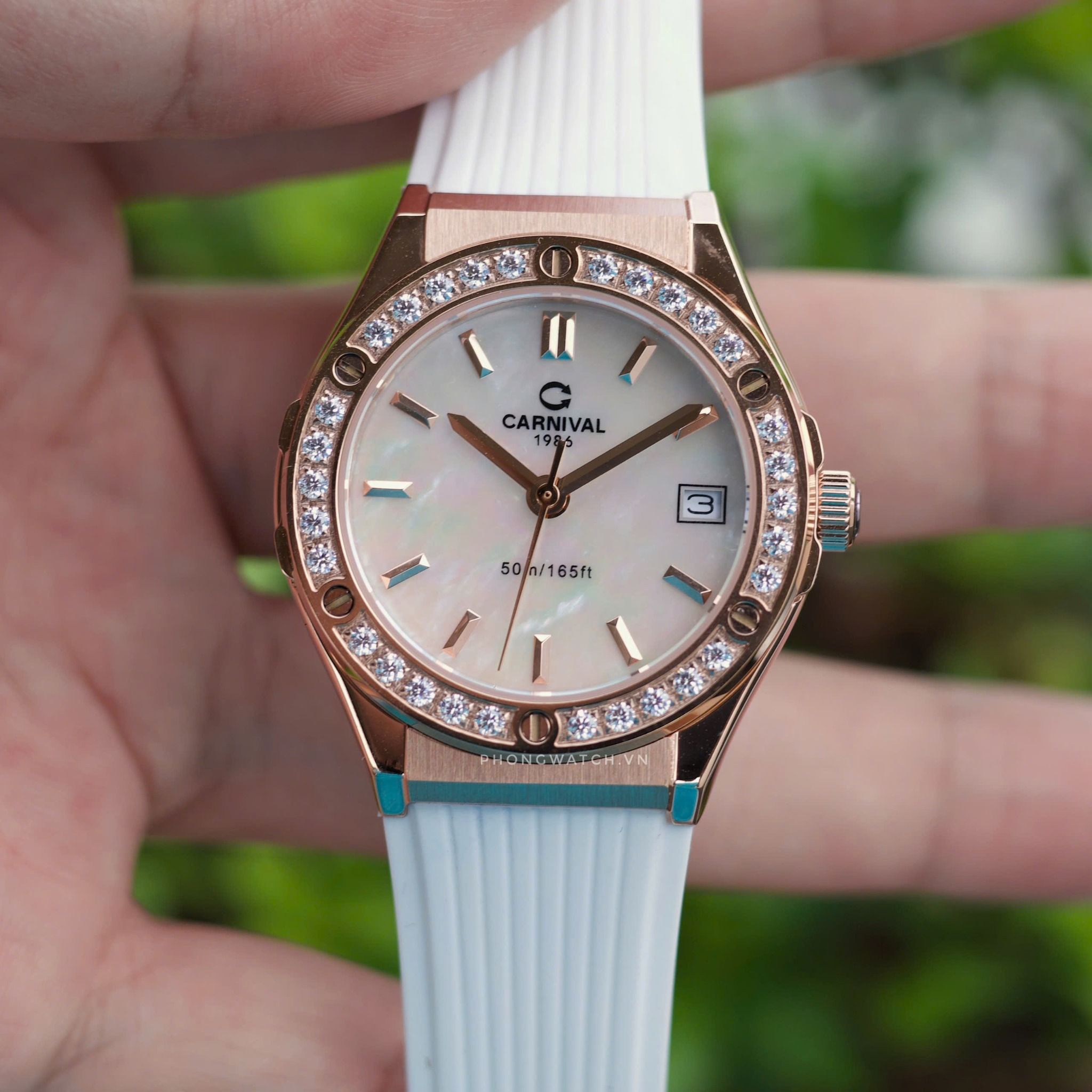 ĐỒNG HỒ NỮ CARNIVAL QUARTZ 8168L2-VH-DCS-TK1