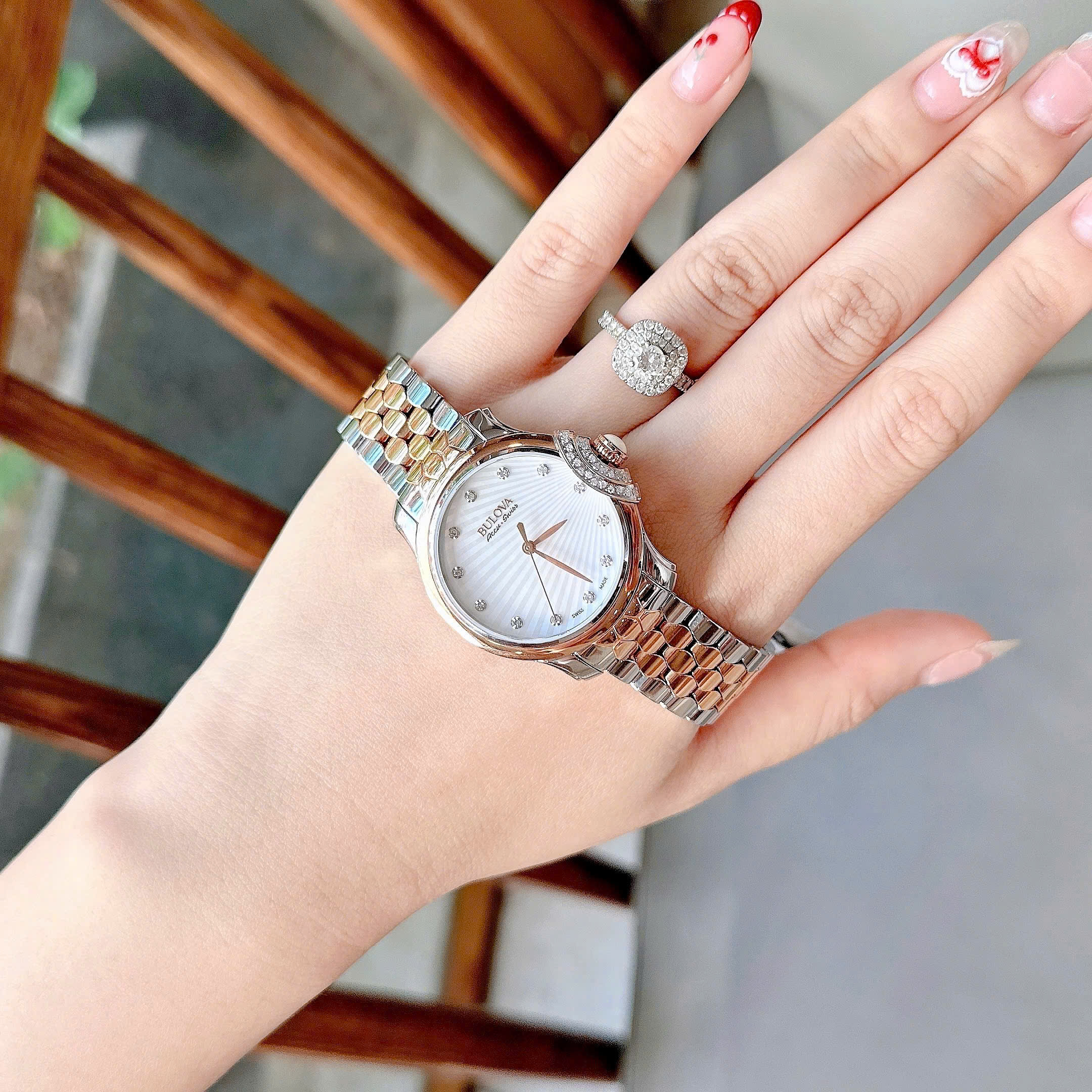 ĐỒNG HỒ NỮ BULOVA ACCUSWISS 65R164