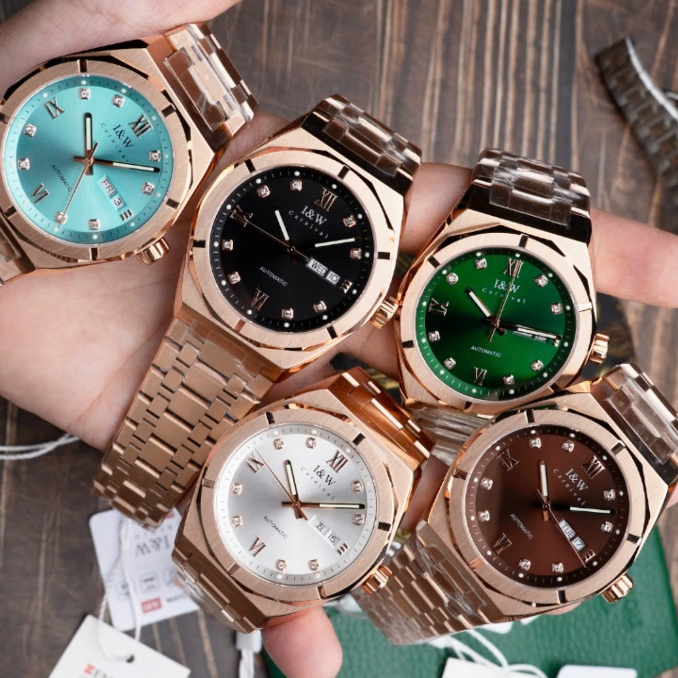 ĐỒNG HỒ NAM AUTOMATIC I&W CARNIVAL IW751G-T12