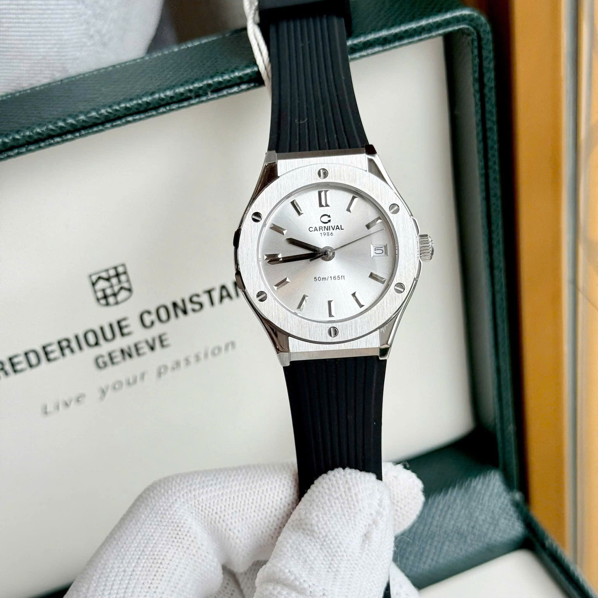 ĐỒNG HỒ ĐÔI CARNIVAL 8168G-VT-DCS-T - CARNIVAL 8168L-VT-DCS-T