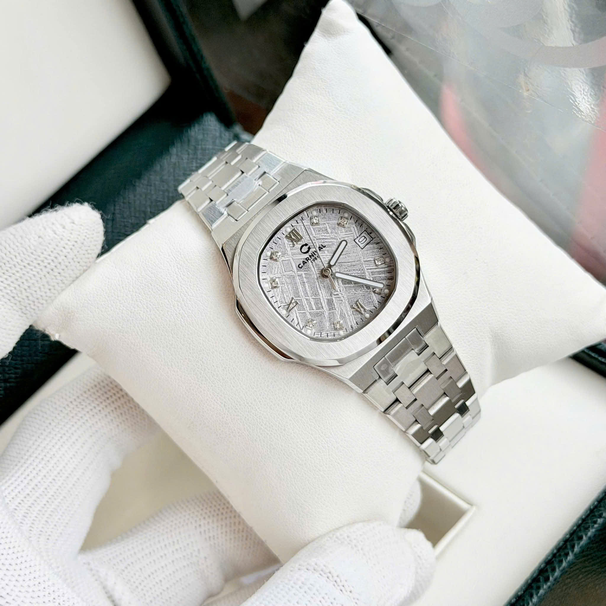 ĐỒNG HỒ ĐÔI CARNIVAL 8160G-VT-TT - CARNIVAL 8160L-VT-TT