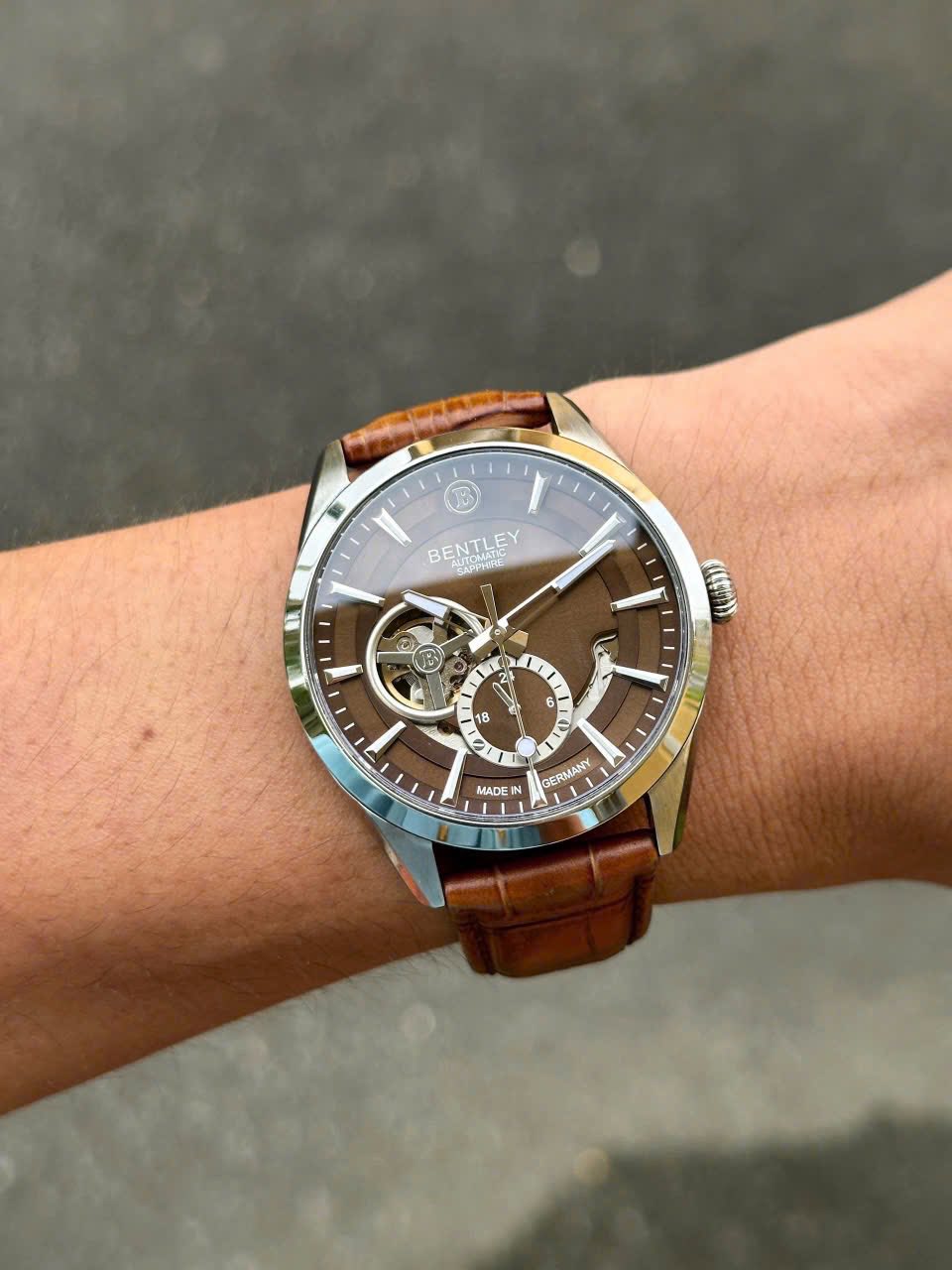 ĐỒNG HỒ NAM BENTLEY AUTOMATIC BL1831-25MWDD