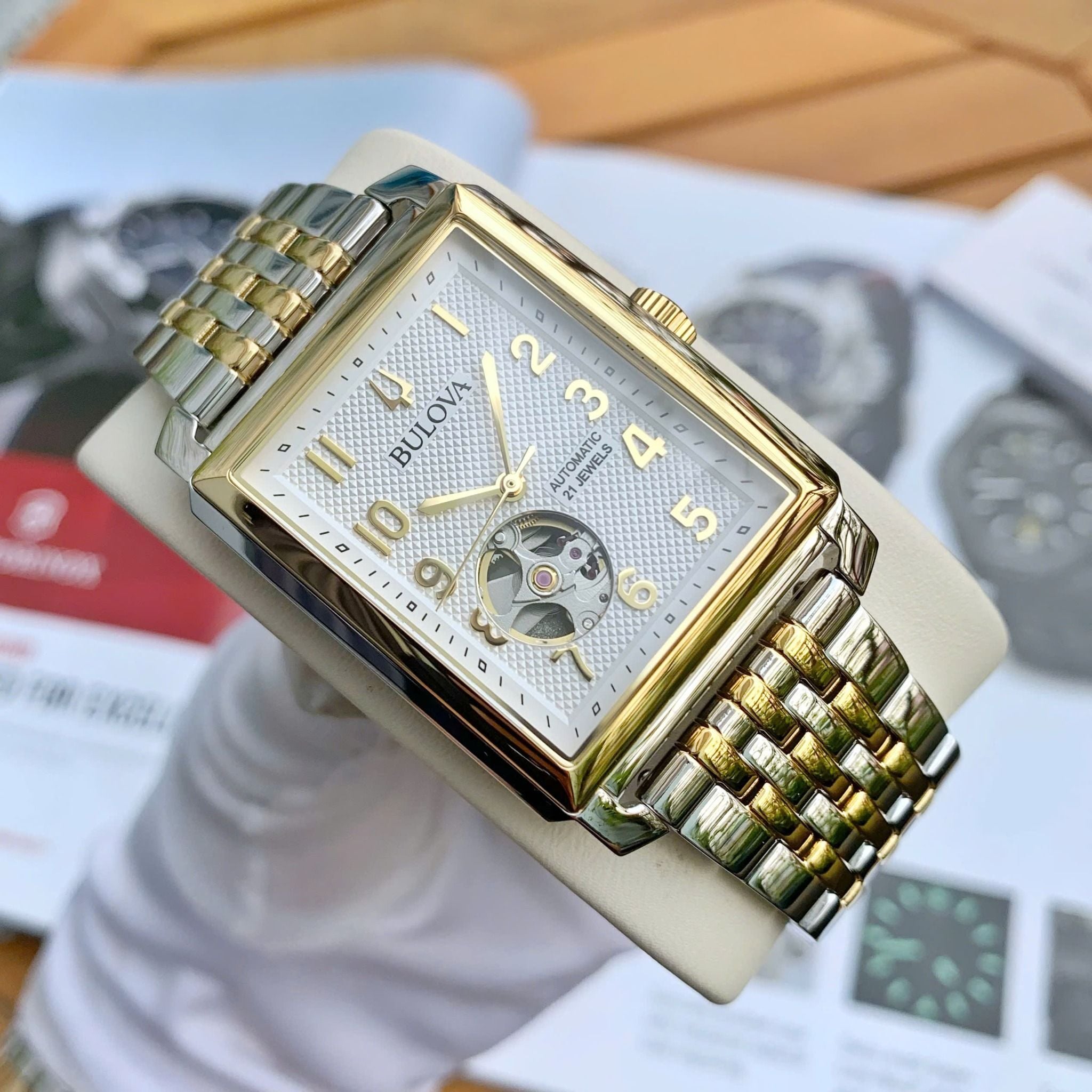 ĐỒNG HỒ NAM BULOVA AUTOMATIC 98A308