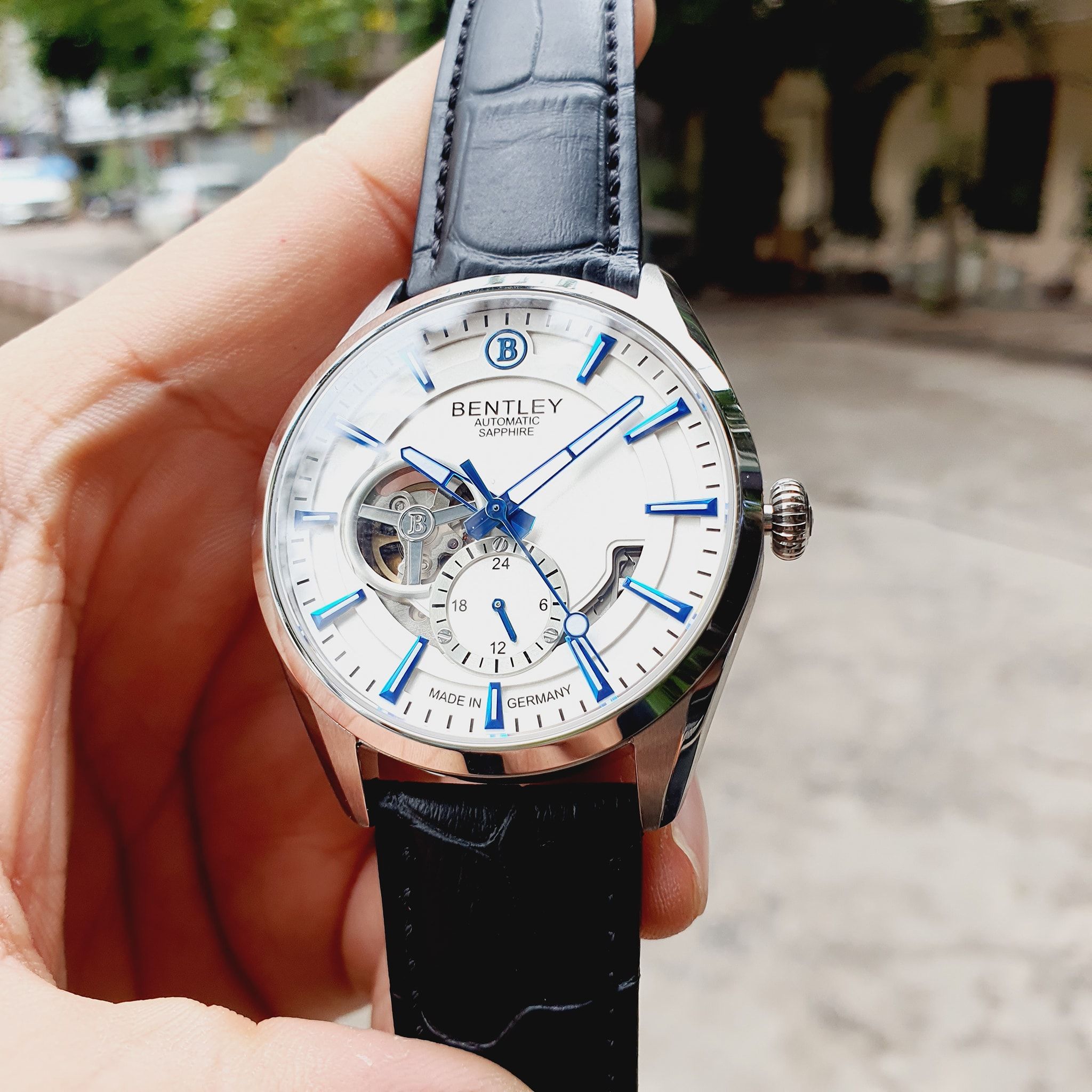 ĐỒNG HỒ NAM BENTLEY AUTOMATIC BL1831-25MWWB