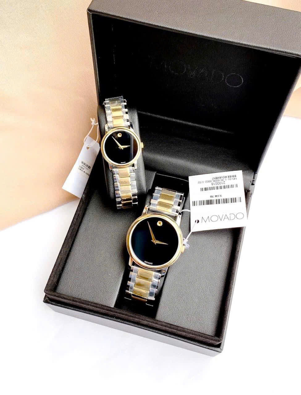 ĐỒNG HỒ ĐÔI MOVADO MUSEUM CLASSIC TWO-TONE 2100016 - MOVADO MUSEUM CLASSIC 2100018