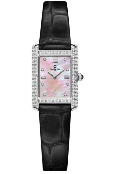 ĐỒNG HỒ NỮ CARNIVAL QUARTZ 8236L-VT-DD-HK