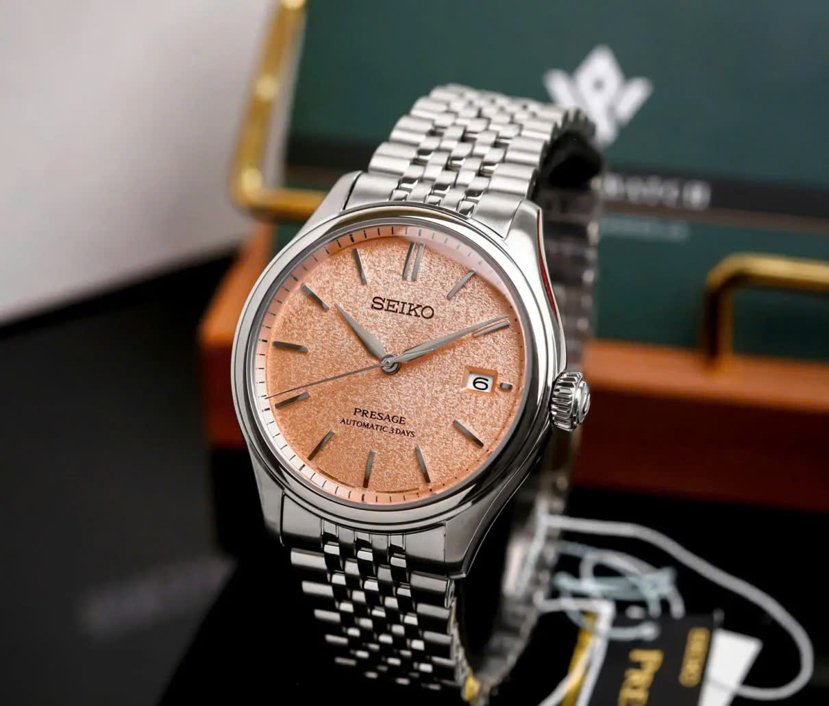 ĐỒNG HỒ NAM SEIKO AUTOMATIC PRESAGE CLASSIC SERIES ‘ARAIGAKI’ SARX125 (SPB467)