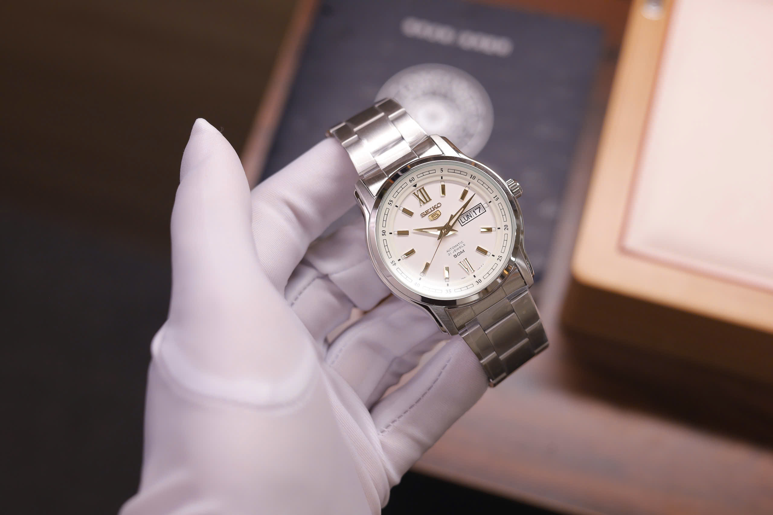 ĐỒNG HỒ NAM SEIKO 5 AUTOMATIC SNKP15K1