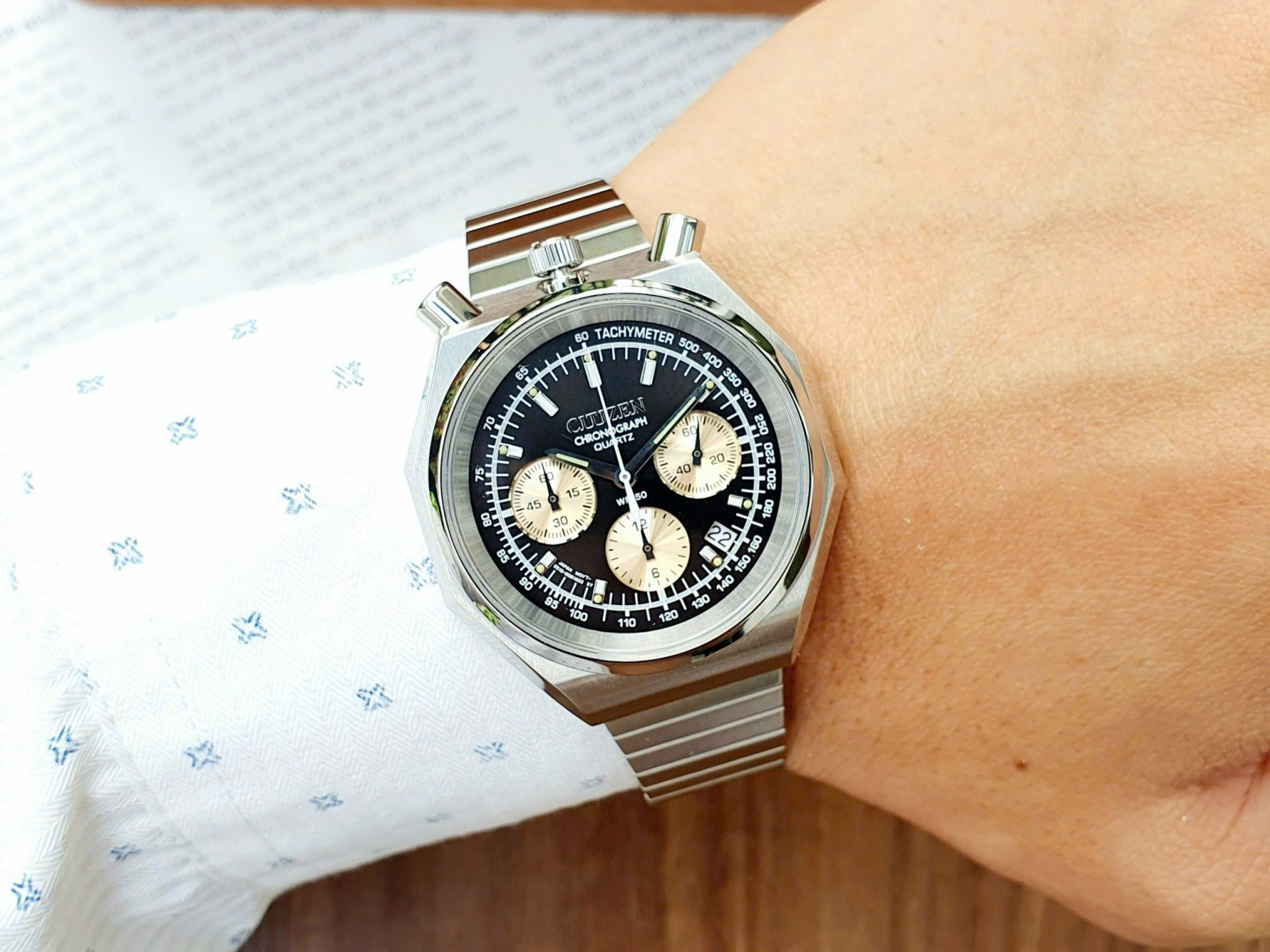 CITIZEN TSUNO CHRONOGRAPH QUARTZ AN3700-54E