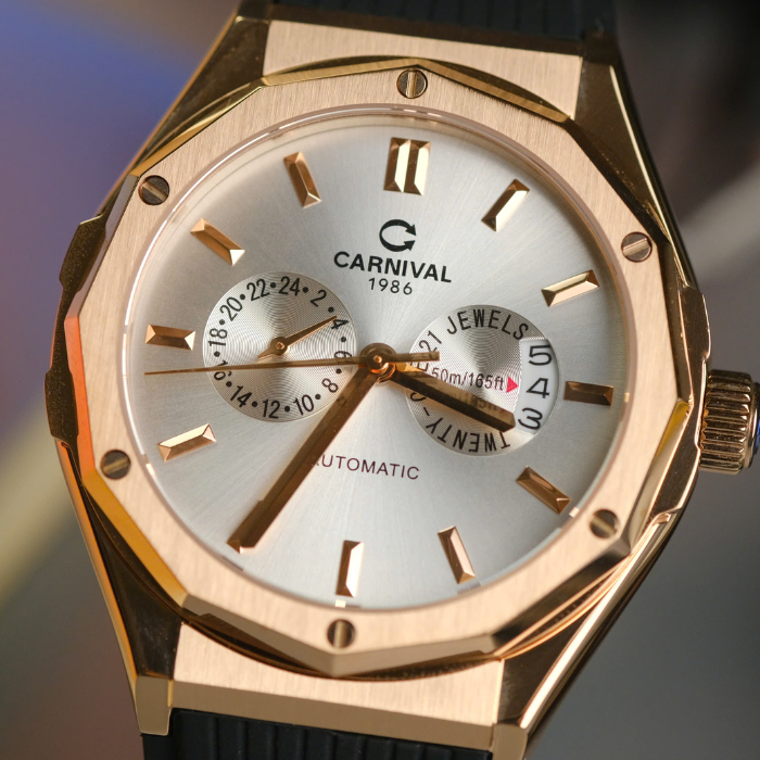 ĐỒNG HỒ NAM CARNIVAL AUTOMATIC 8188G-VH-DCS-T