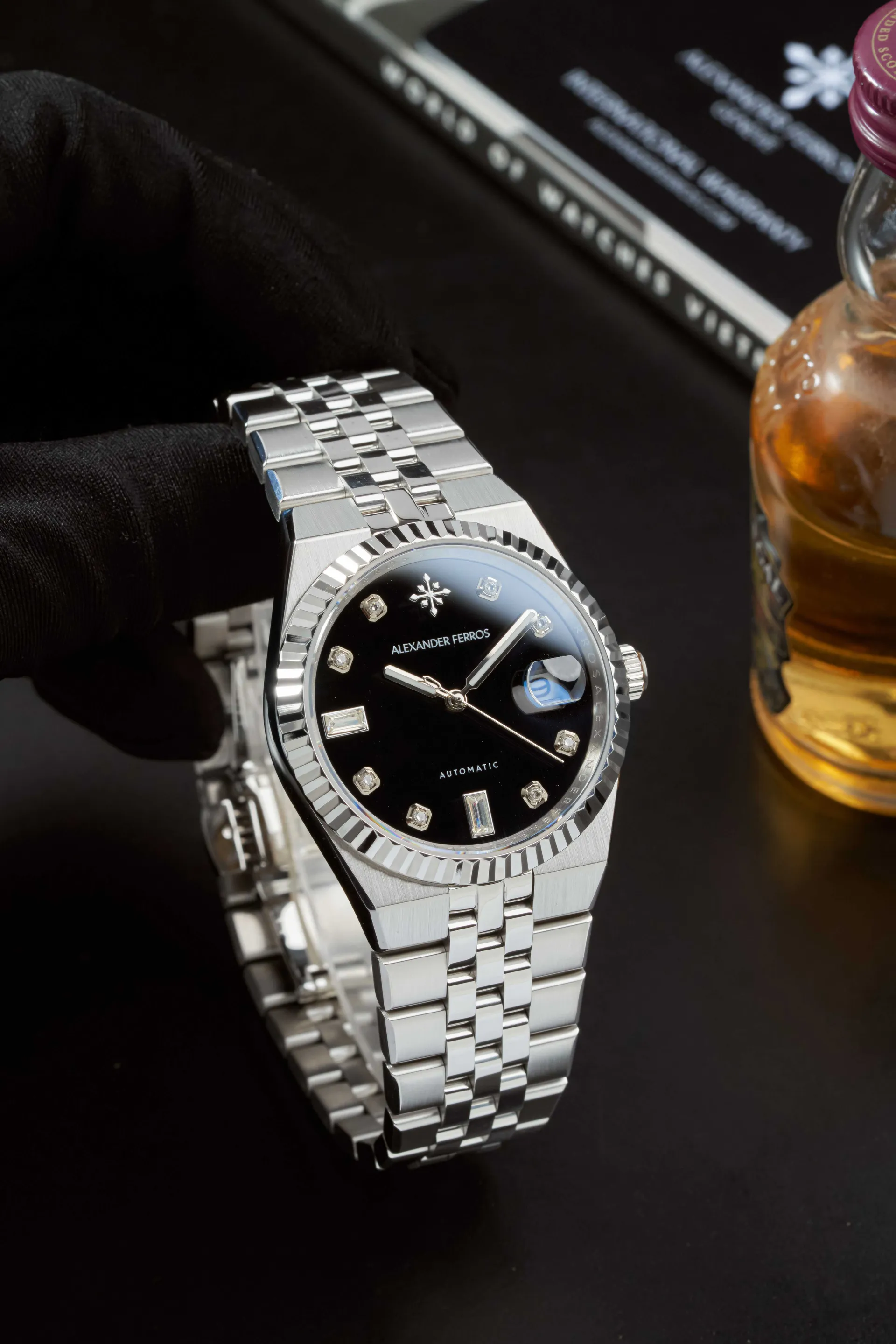 ĐỒNG HỒ NAM ALEXANDER FERROS AUTOMATIC 8272S/01