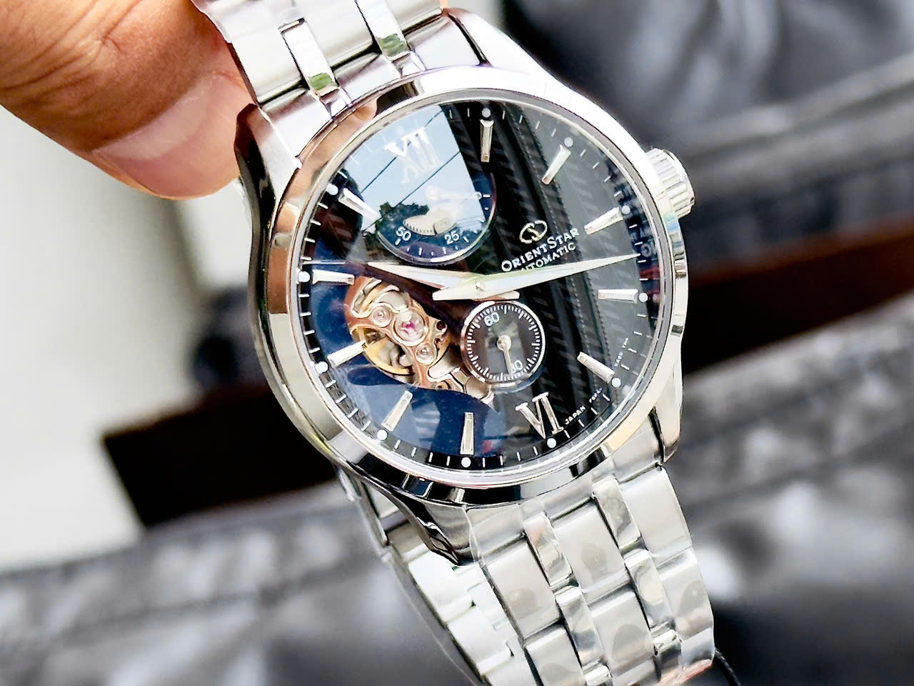 ĐỒNG HỒ NAM ORIENT STAR CONTEMPORARY LAYERED SKELETON AUTOMATIC RE-AV0B03B00B