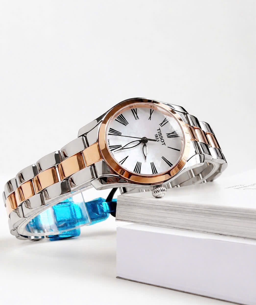 ĐỒNG HỒ NỮ TISSOT QUARTZ T-WAVE T112.210.22.113.01