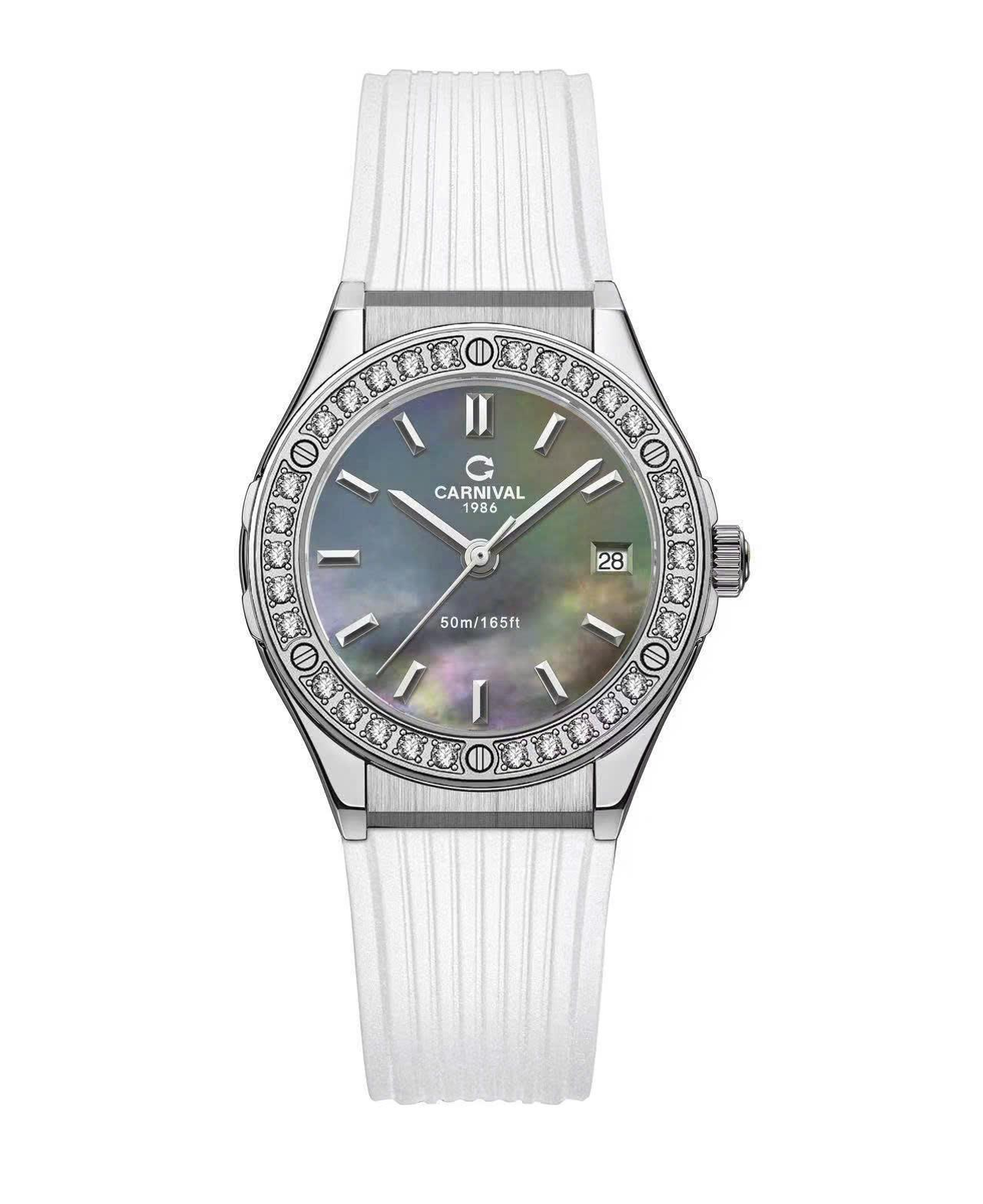 ĐỒNG HỒ NỮ CARNIVAL QUARTZ 8168L2-VT-DCS-DK2