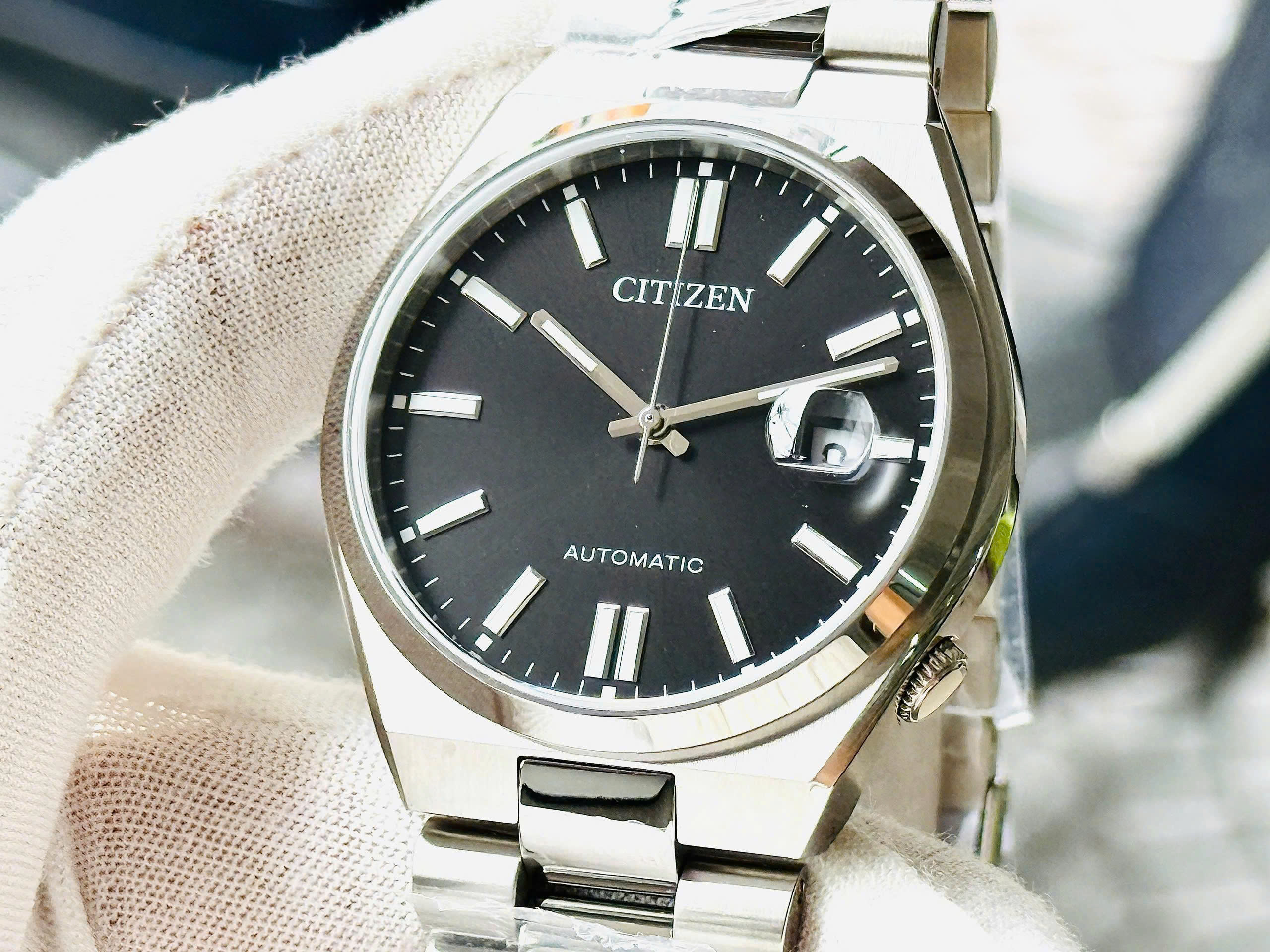 ĐỒNG HỒ NAM CITIZEN TSUYOSA AUTOMATIC BLACK NJ0150-81E