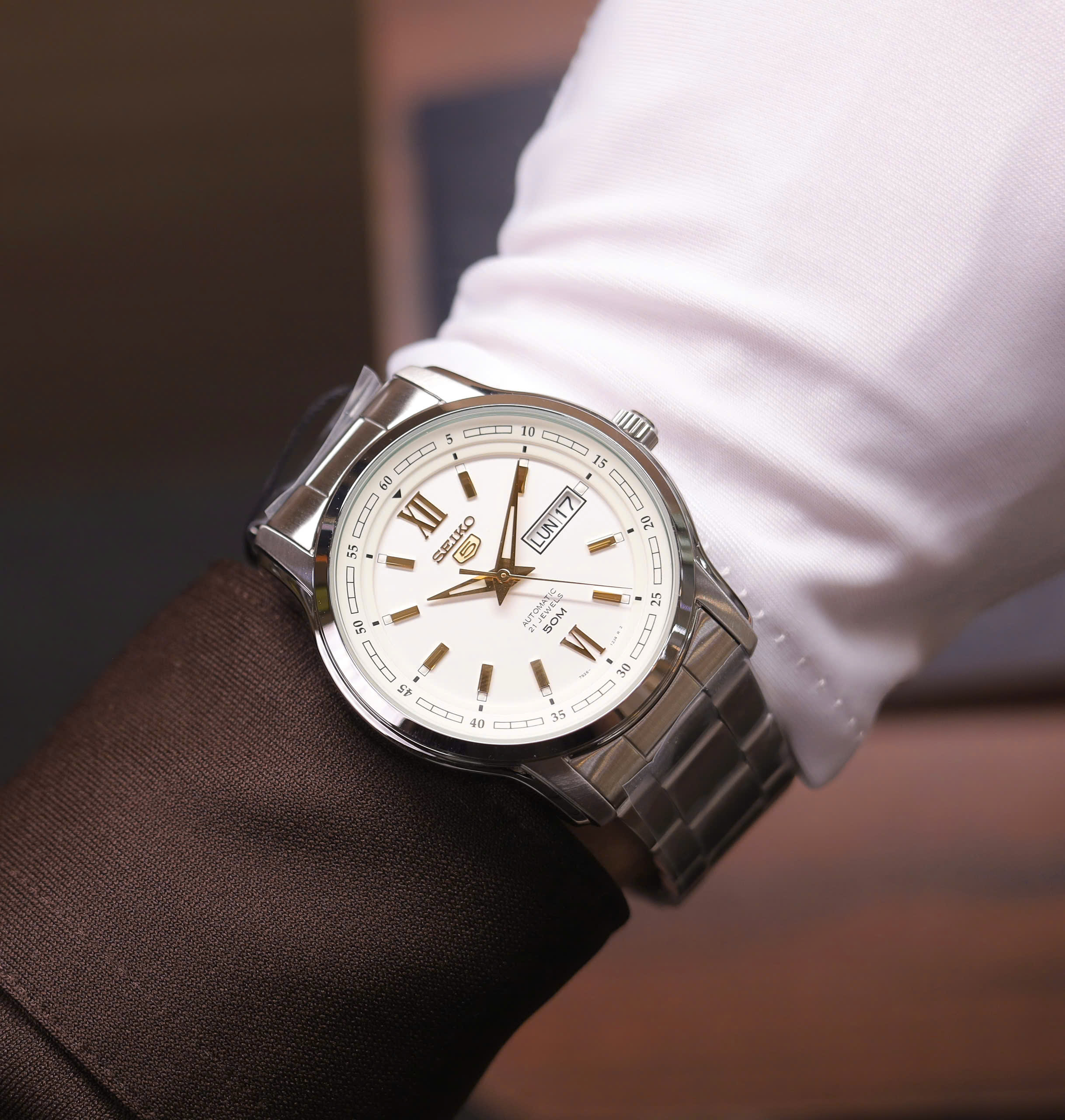 ĐỒNG HỒ NAM SEIKO 5 AUTOMATIC SNKP15K1