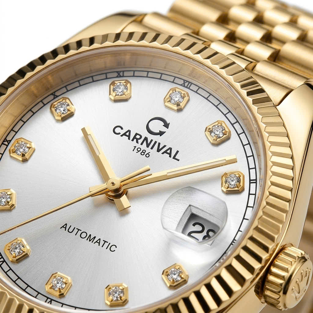ĐỒNG HỒ NAM CARNIVAL AUTOMATIC 8250G-VV-T