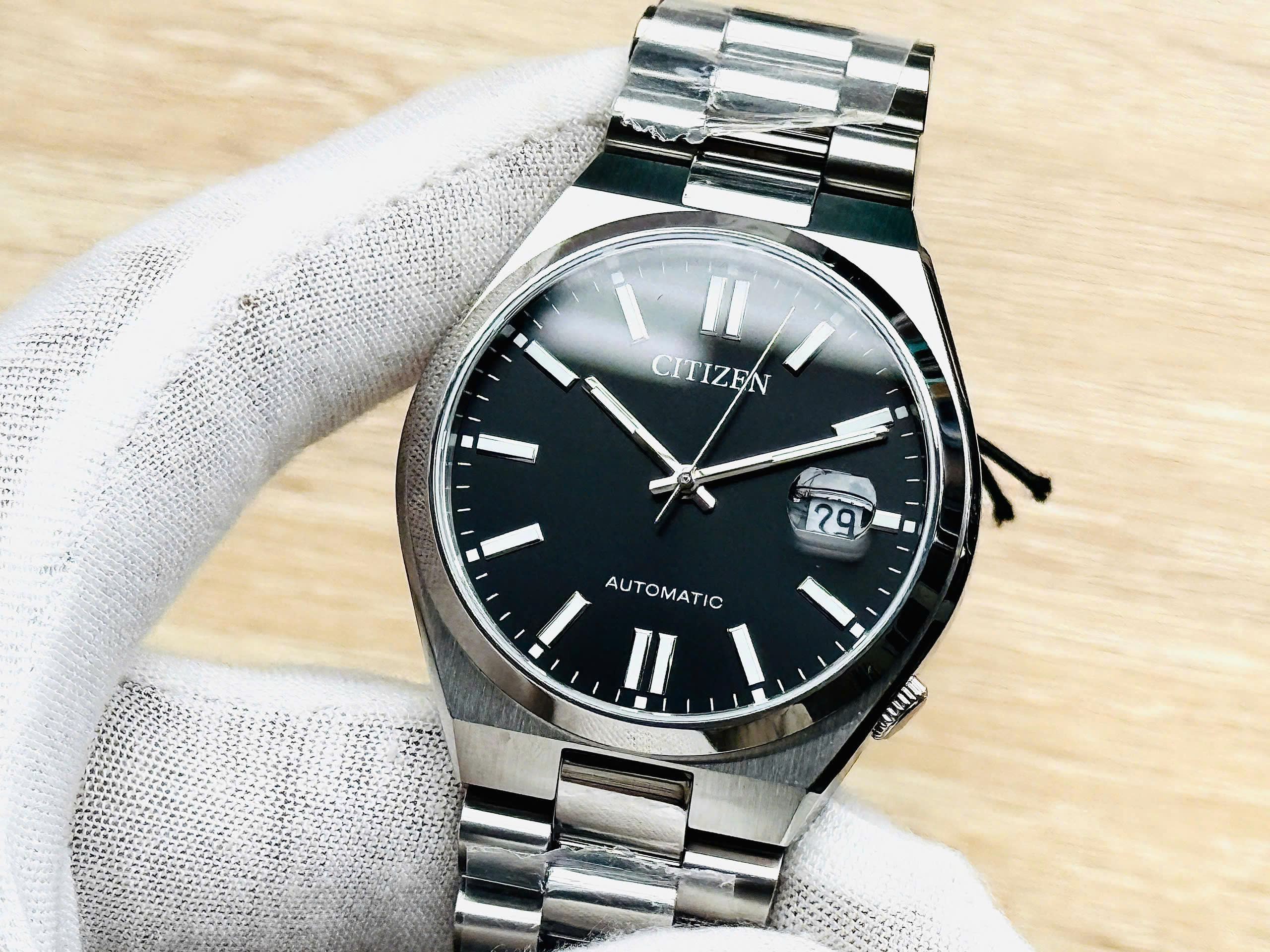 ĐỒNG HỒ NAM CITIZEN TSUYOSA AUTOMATIC BLACK NJ0150-81E