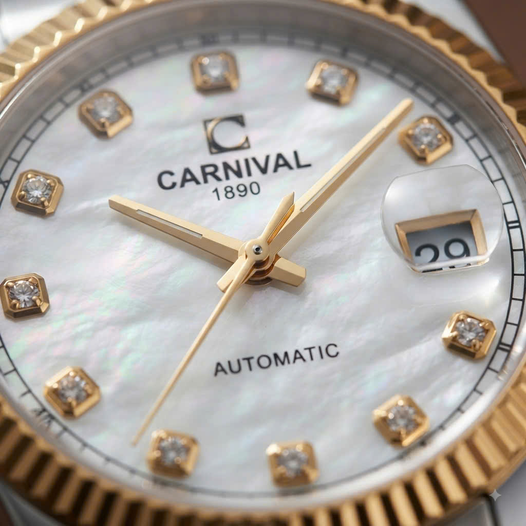 ĐỒNG HỒ NAM CARNIVAL AUTOMATIC 8250G-CV-TK