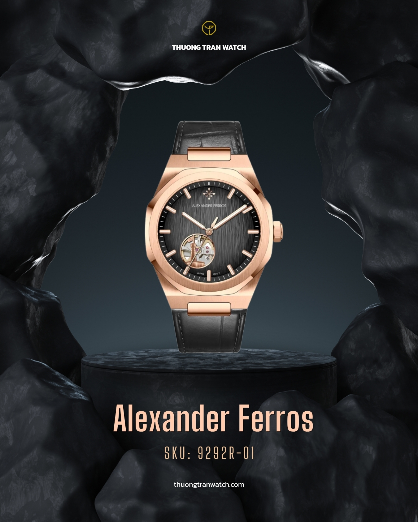 Đồng Hồ Alexander Ferros 9292R-01