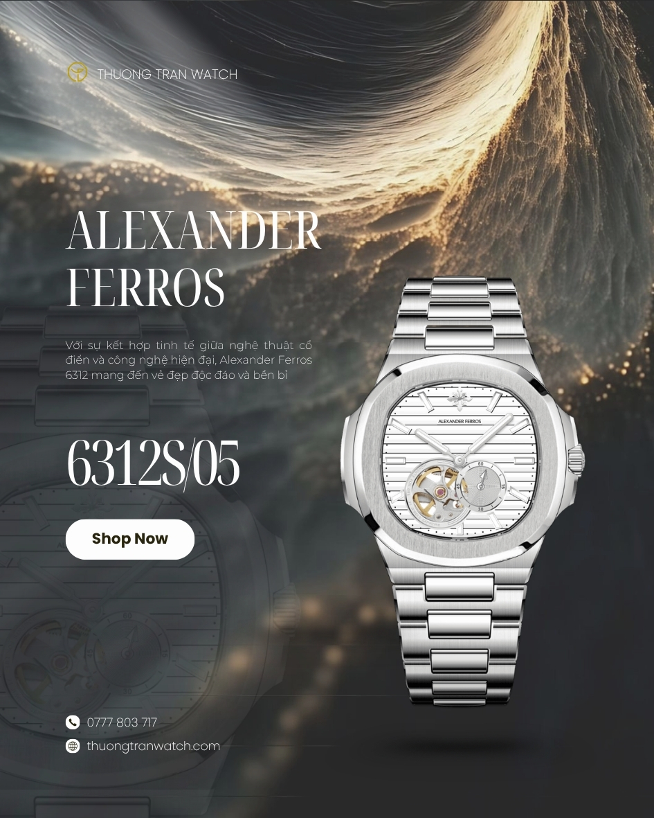 ĐỒNG HỒ ALEXANDER FERROS 6312S/02