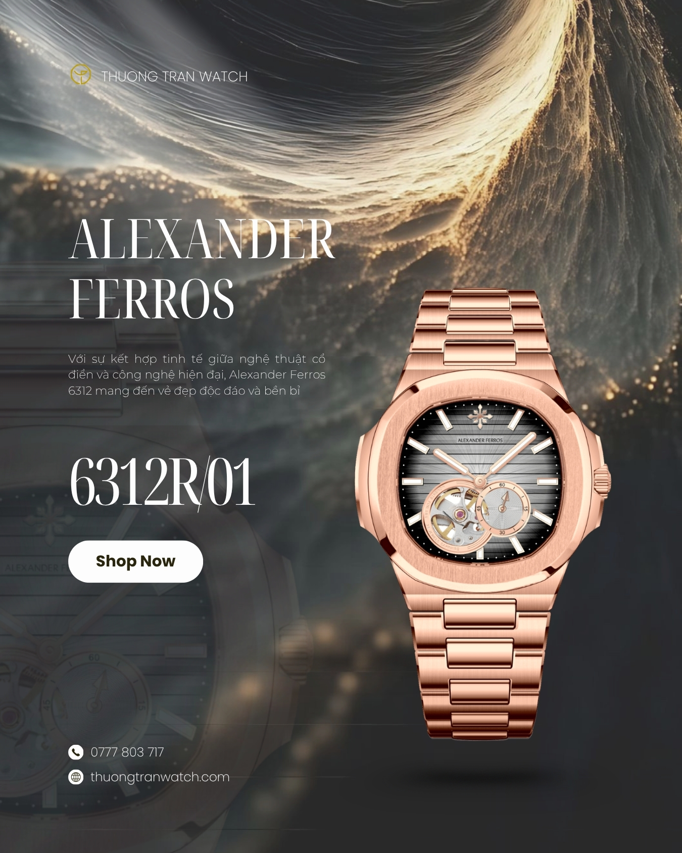 ĐỒNG HỒ ALEXANDER FERROS 6312R/01
