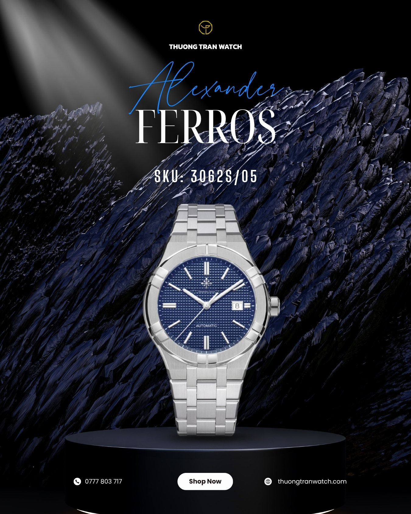 Đồng Hồ Alexander Ferros 3062S/05