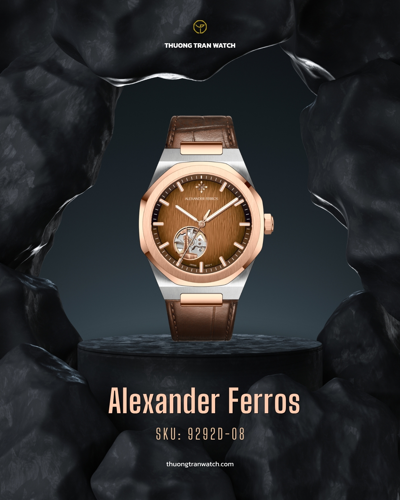 Đồng Hồ Alexander Ferros 9292D-08