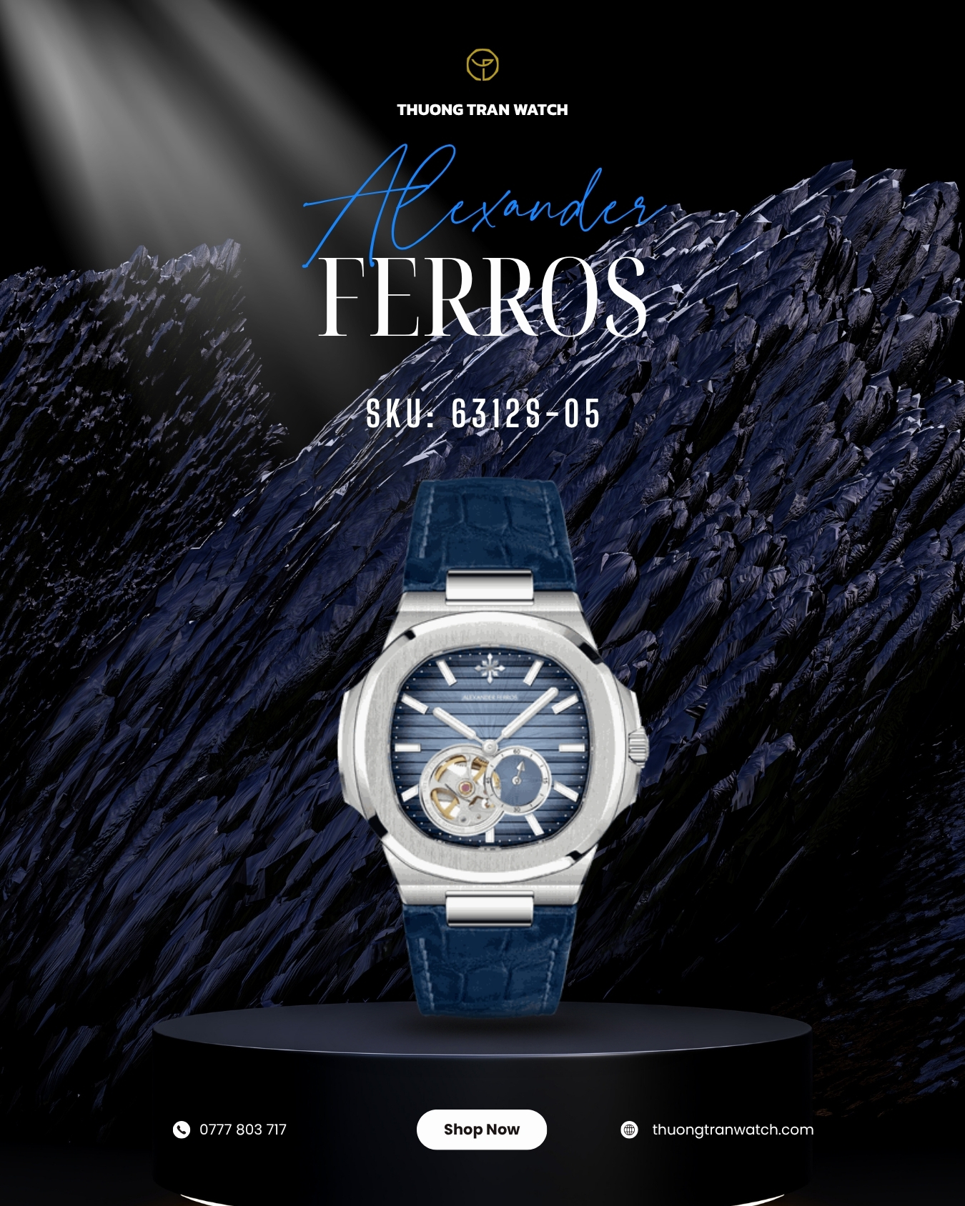 ĐỒNG HỒ ALEXANDER FERROS 6312S-05