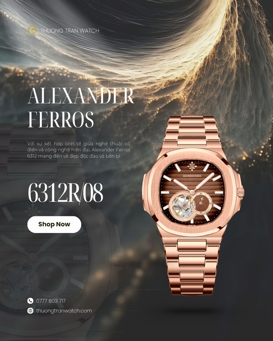 ĐỒNG HỒ ALEXANDER FERROS 6312R/08