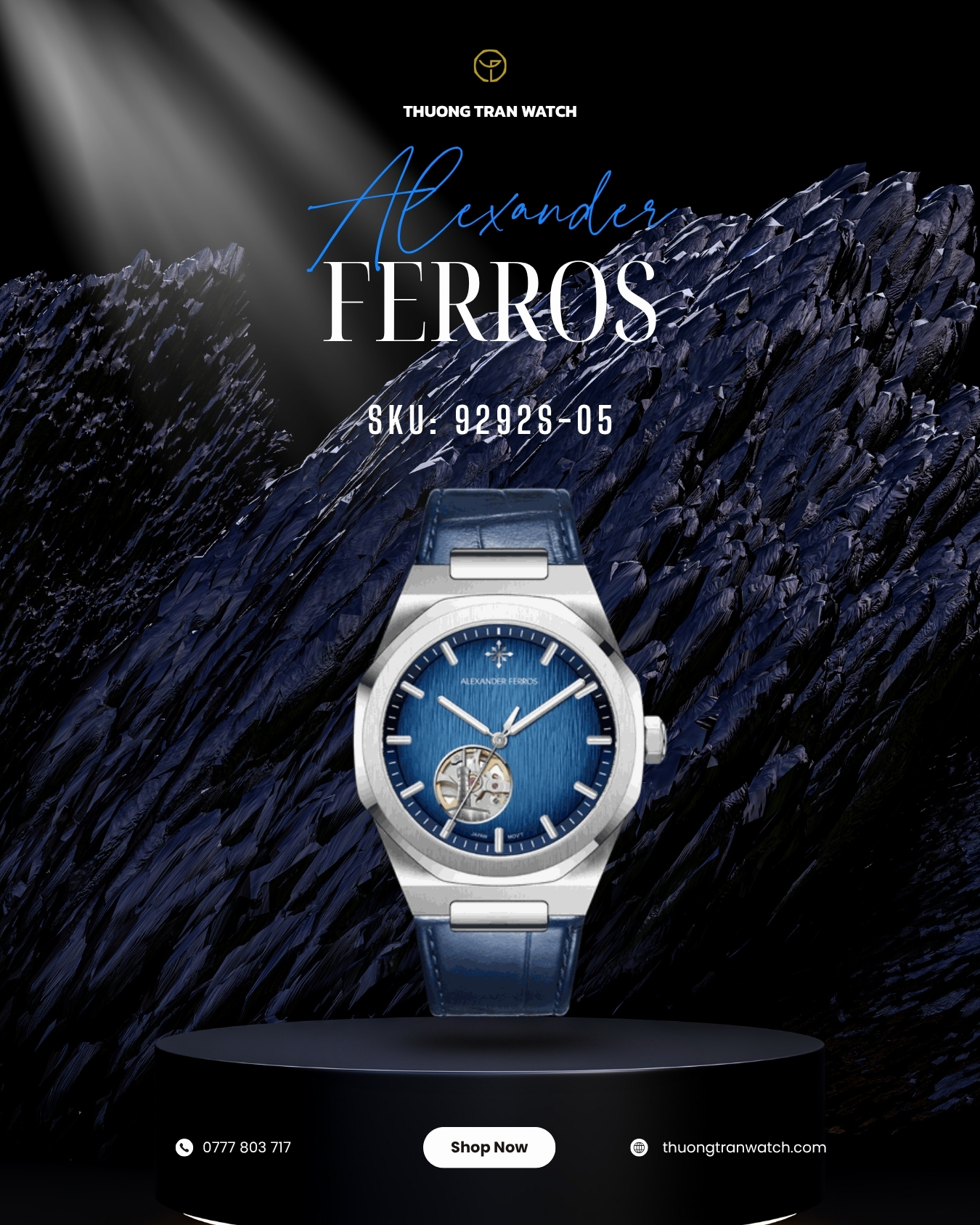 Đồng Hồ Alexander Ferros 9292S-05