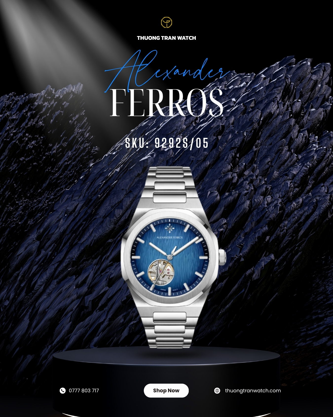 Đồng Hồ Alexander Ferros 9292S/05