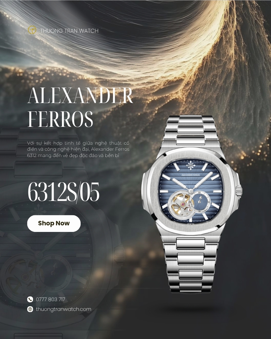 ĐỒNG HỒ ALEXANDER FERROS 6312S/05