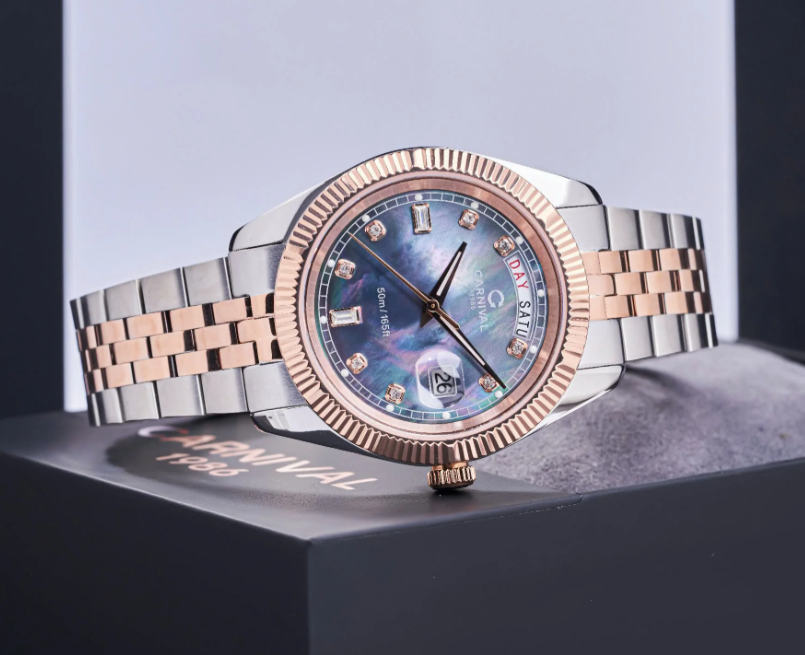 ĐỒNG HỒ NAM CARNIVAL QUARTZ 8190G-CH-DK