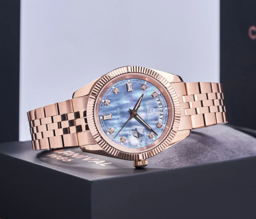 ĐỒNG HỒ NAM CARNIVAL QUARTZ 8190G-VH-DK