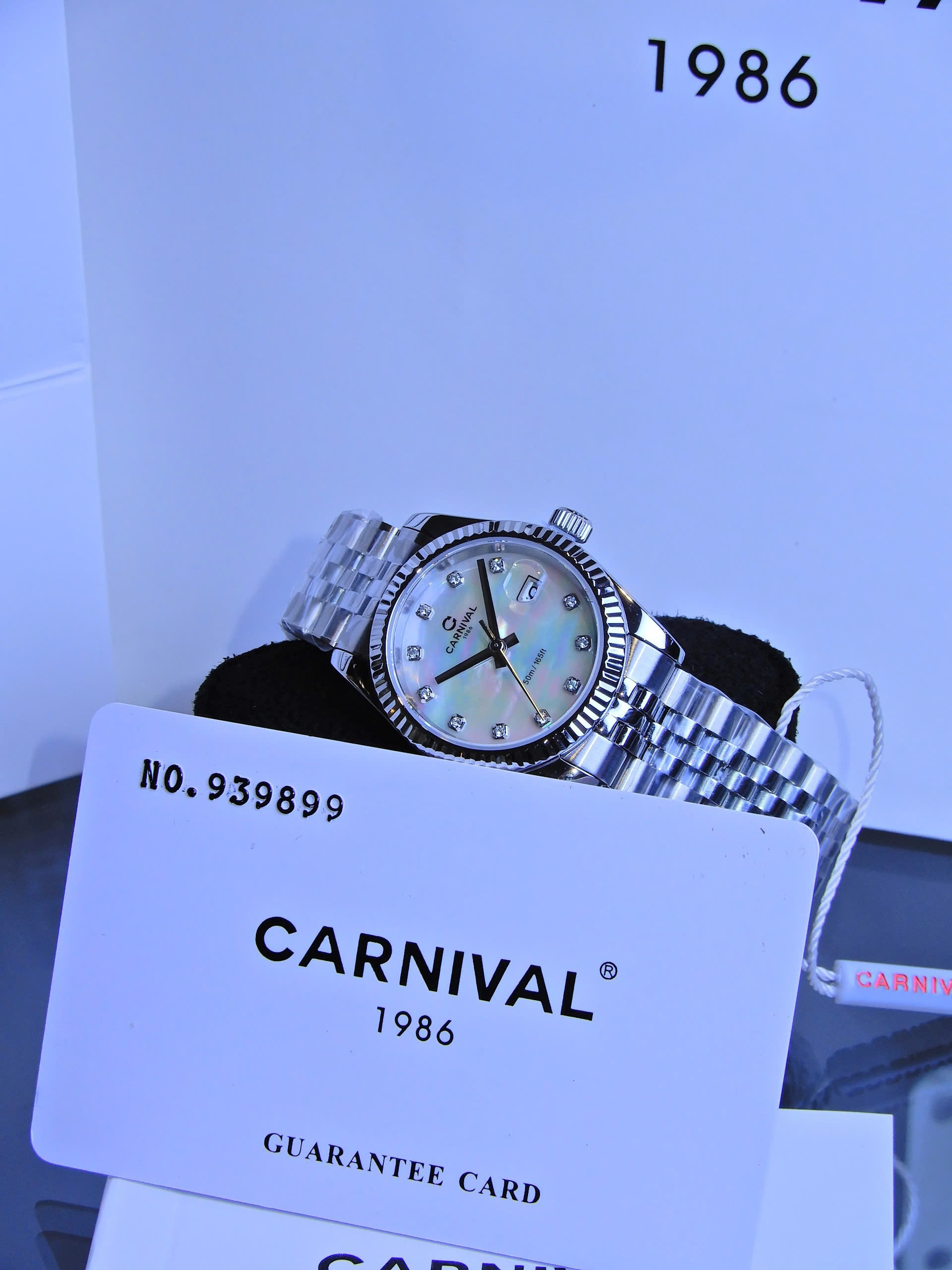 ĐỒNG HỒ NỮ CARNIVAL QUARTZ 8250L-VT-TK
