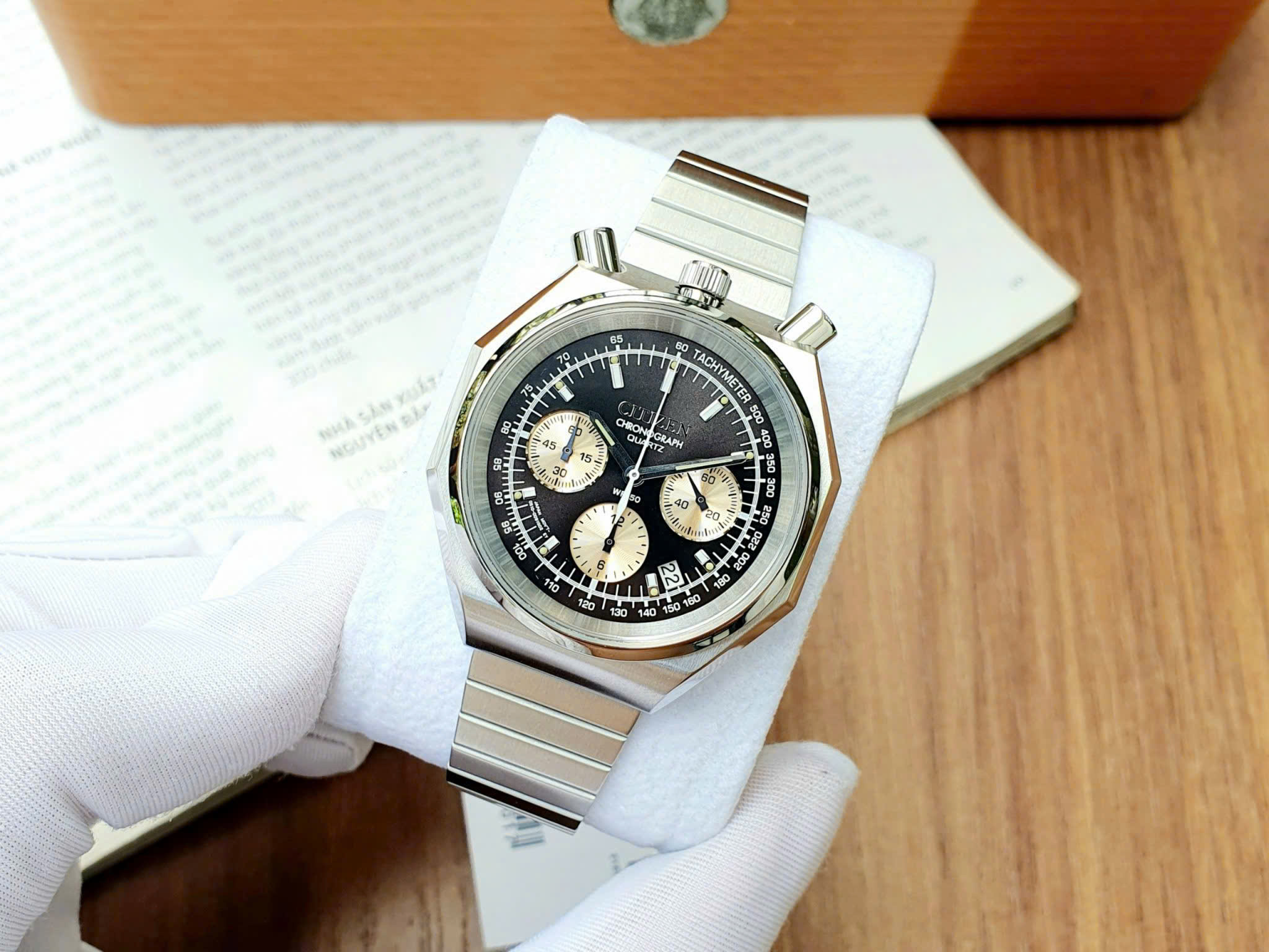 CITIZEN TSUNO CHRONOGRAPH QUARTZ AN3700-54E
