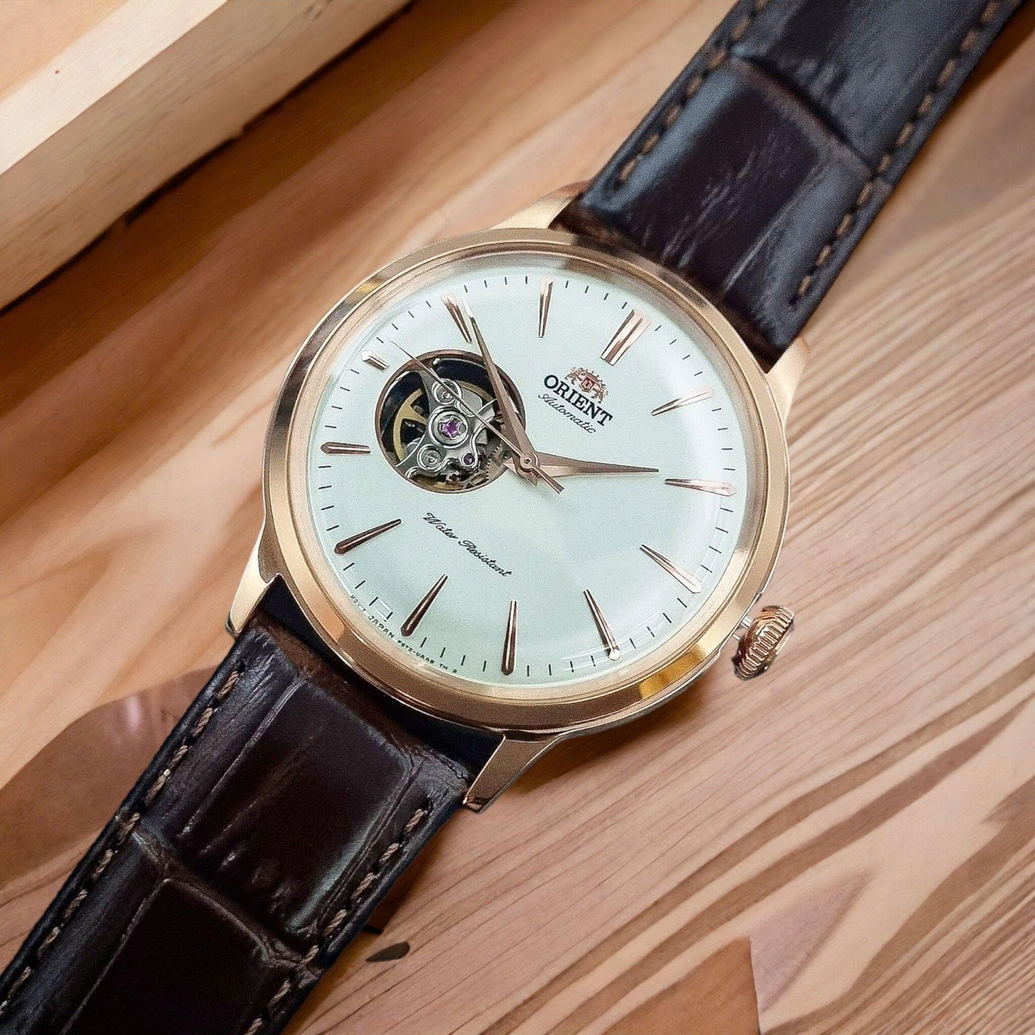 ĐỒNG HỒ ORIENT BAMBINO OPEN HEART RA-AG0001S30B